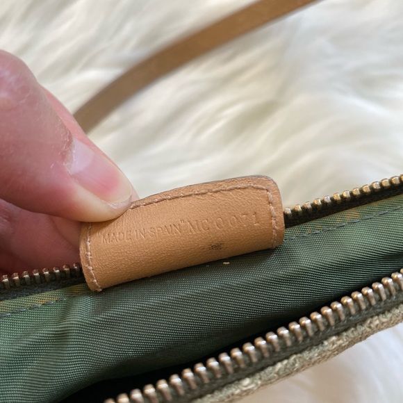 Authentic vintage Dior green trotter mini saddle with coin bag - Picture 10 of 15